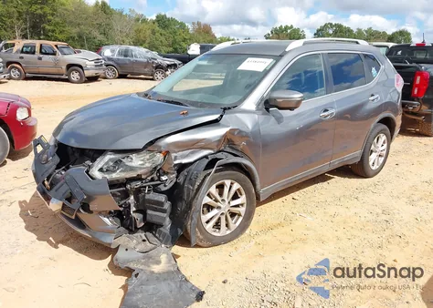 2015 Nissan Rogue Sv z USA, uszkodzony, nr VIN KNMAT2MV4FP507013